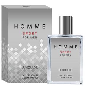 Euroluxe HOMME SPORT (m) EDT 100ml   (09. 28)